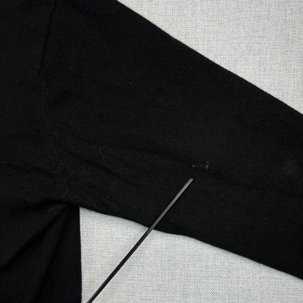 Jos A‎ Bank Traveler's Collection 100% Cashmere V-Neck Sweater Mens XXL Black